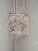 Chatillon-sur-Chalaronne, Eglise, Chapelle des corporations du bois, Culot, Compagnon (1)